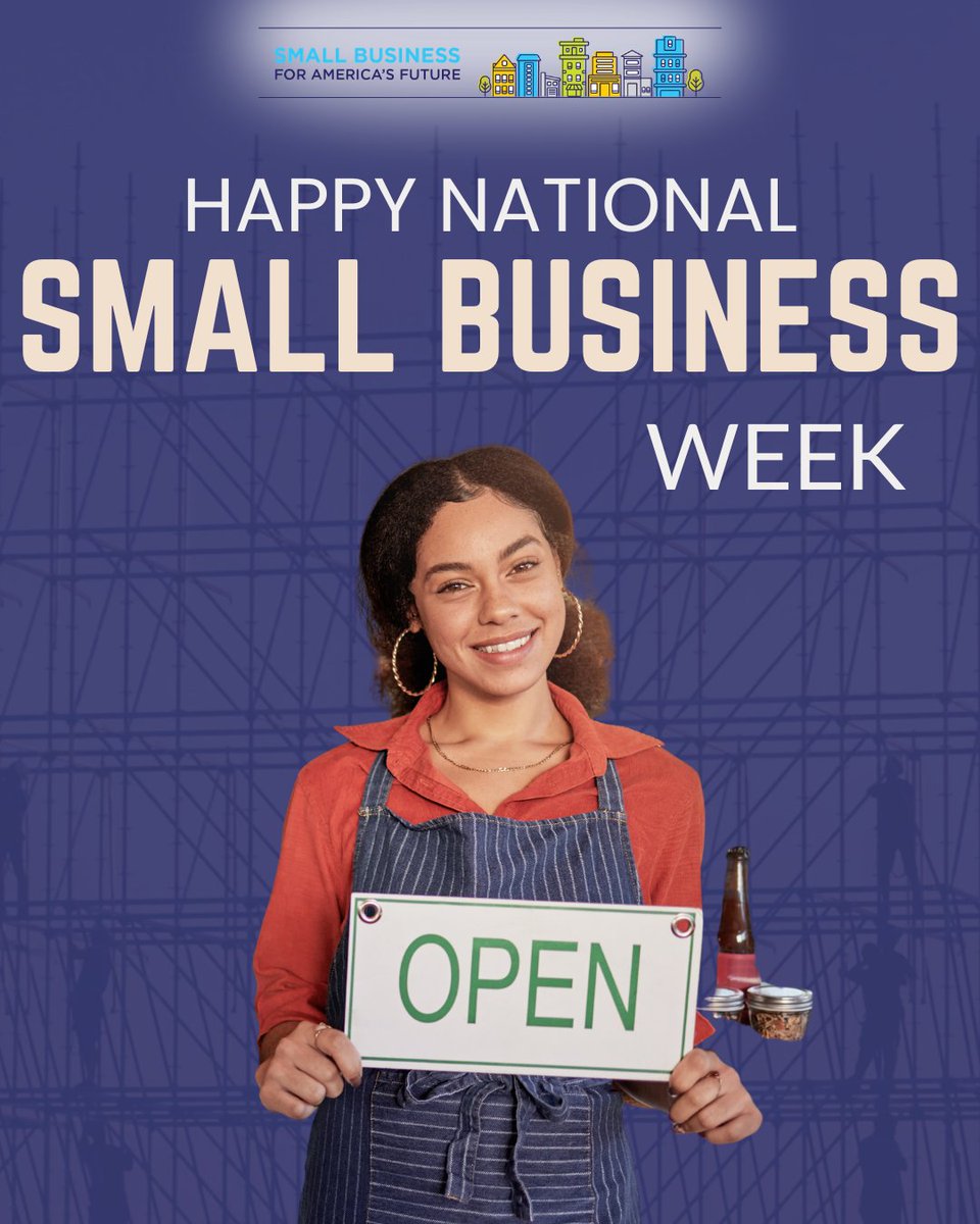 SmallBizFuture's tweet photo. It's National Small Business Week and Main Street deserves answers about what's owed to them!

Join us on Wednesday, we're breaking down exactly how to claim your tariff refund and what's standing in the way.

Register here: https://t.co/044DrIcl4k https://t.co/xnB1RgIw1x
