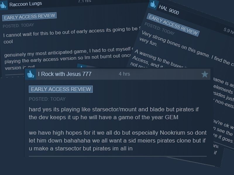 IrishJohnGames's tweet image. One of the most amazing things about #EarlyAccess is seeing the reaction to the updates.

I genuinely love working on the game &amp;amp; seeing these kinds of reactions right after an update is incredible

Thank you all, kind strangers!

#reviews #solodev #riseofpiracy #gamedev #indiedev