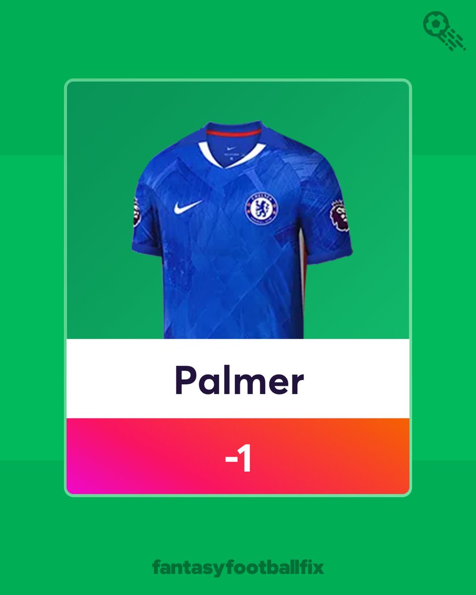 FantasyFootyFix's tweet photo. Hit the like button if you can’t wait to transfer Palmer out of your FPL team 🗑️ https://t.co/Wjc6xpom2t
