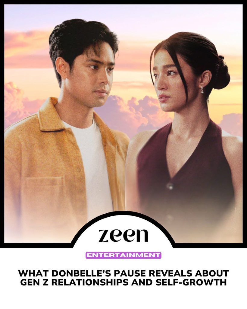 “We don’t just wanna be DonBelle; we also wanna be Donny and Belle.” ❤️‍🩹

#DonBelle is marking an end of an era with their upcoming film, #TayoSaWakas — and it says a lot about how the new generation navigates love and relationships these days.

zeenmedia.com/what-donbelles…