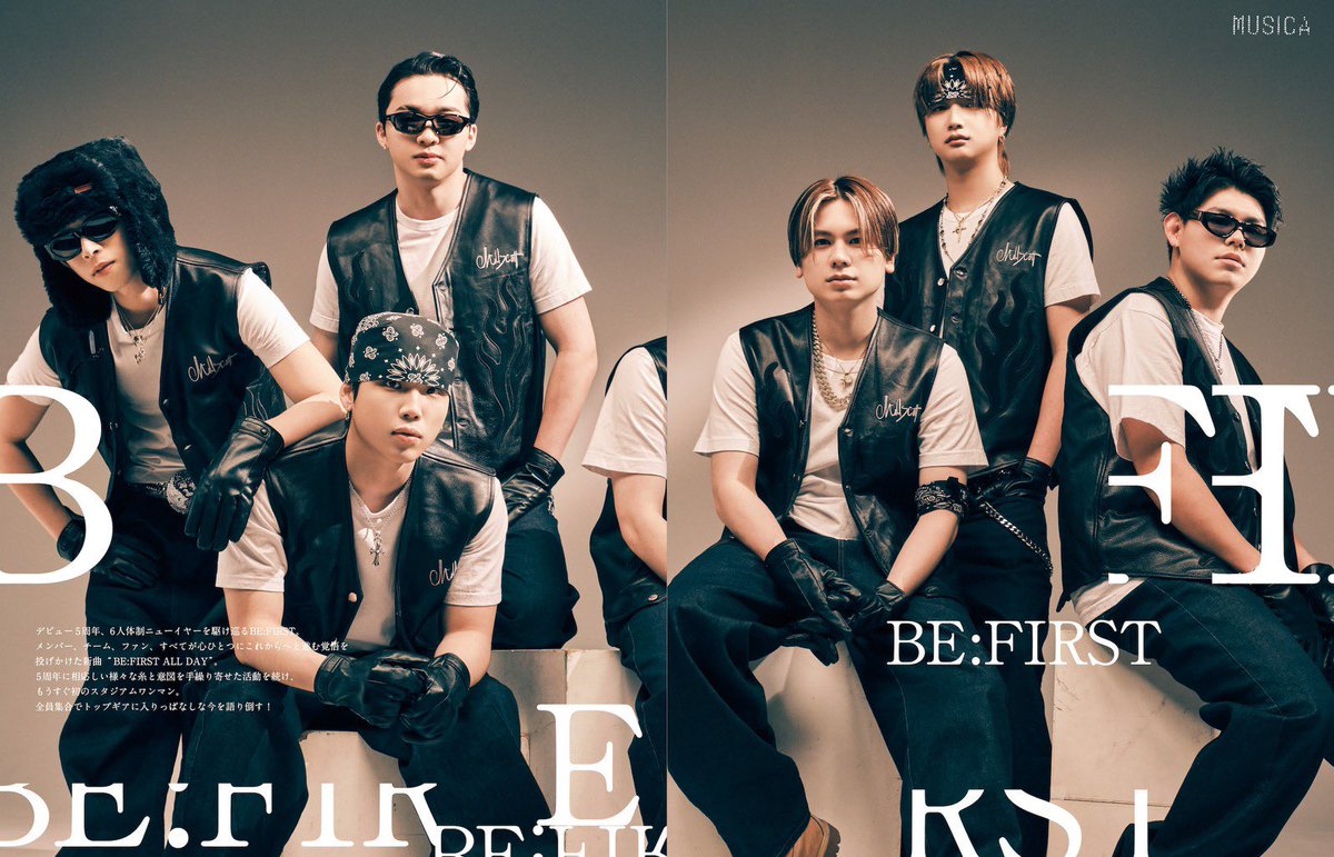 Romi_besty's tweet image. 読めてなかったMUSICAをやっと電子で📖
BE:FIRST ALL DAYやRondoへの思いが聴けて改めて大切な曲になった🥹
MANATOくんのソロ曲のことも沢山聞けて、5人からの感想も素敵だったし、沢山褒められた時にきっと嬉しそうに照れはったかなと思うとMANATOくんのお顔が見てみたかったなぁ☺️

#MUSICA #BEFIRST