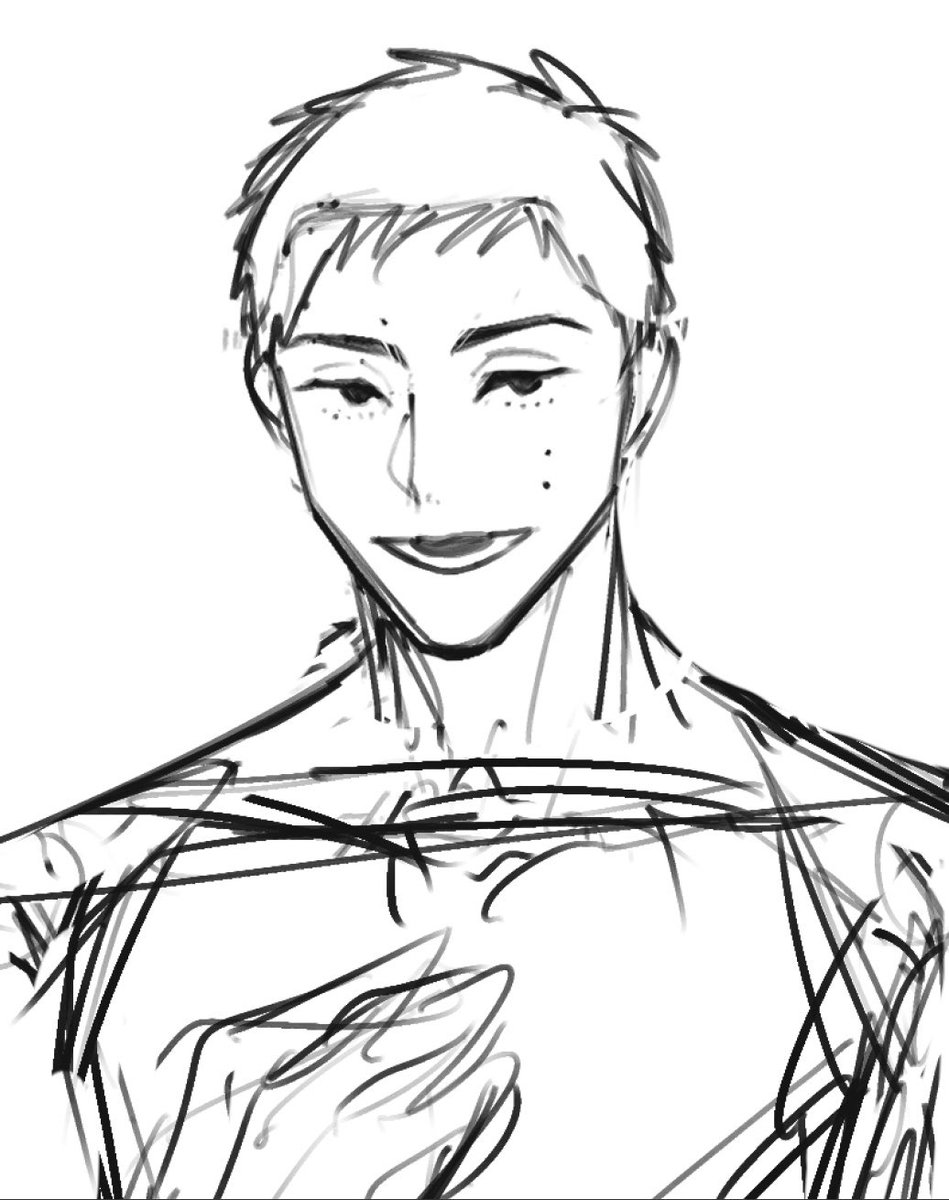 karakarateee's tweet photo. 気に入った面が描けて満足してしまった https://t.co/Jdrc0RpxMT