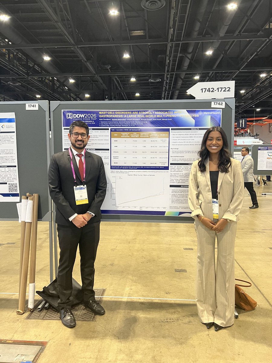 iamrishic05's tweet photo. Winding up Day 1 at ##DDW2026! Great deal of learning with some touristy stuff!

#medtwitter #research #gastroenterology 
 @DDWMeeting https://t.co/qdwNbX0OhZ
