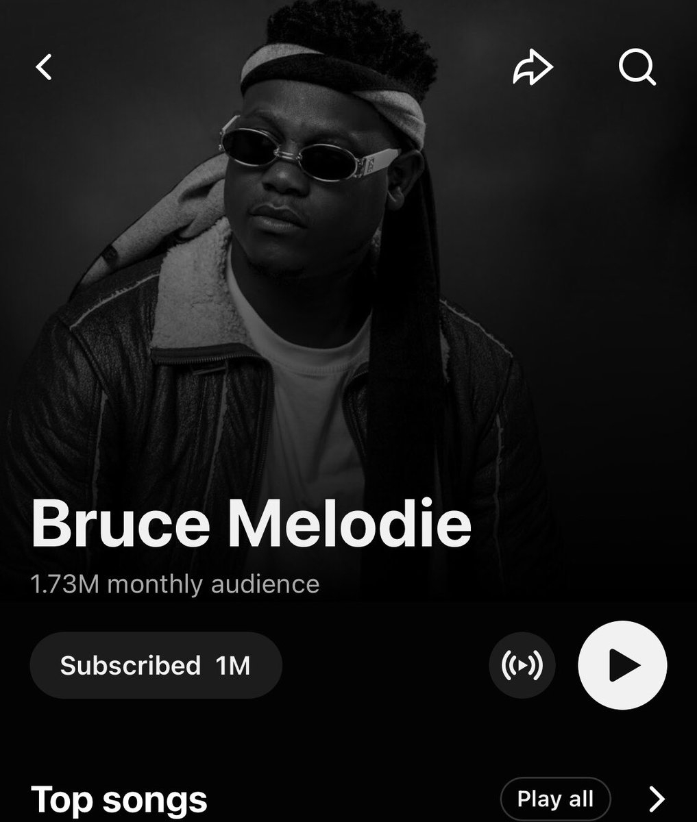 155AmMedia's tweet photo. 1M subscribers isn’t just a number; it’s a decade of hustle and a million souls choosing the melody. From Kigali to the world, we’ve turned a local dream into a global frequency. 🌍✨

This belongs to the fans. We aren't just making hits; we’re making history. 🇷🇼🏆

@BruceMelodie https://t.co/nTyiQHyQHk
