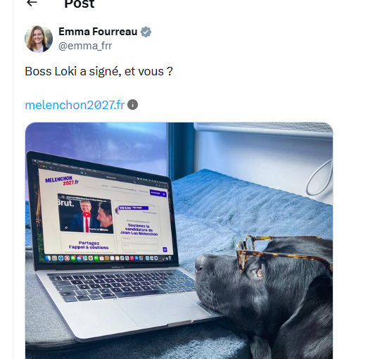 AsteroideFred's tweet image. Trop fort...La burne Emma Fourreau (LFI) confirme que cette consultation est complétement pipeau, et que n'importe qui peut signer. 😀😀

Elle entre directement dans le livre d'or des csc. 😀