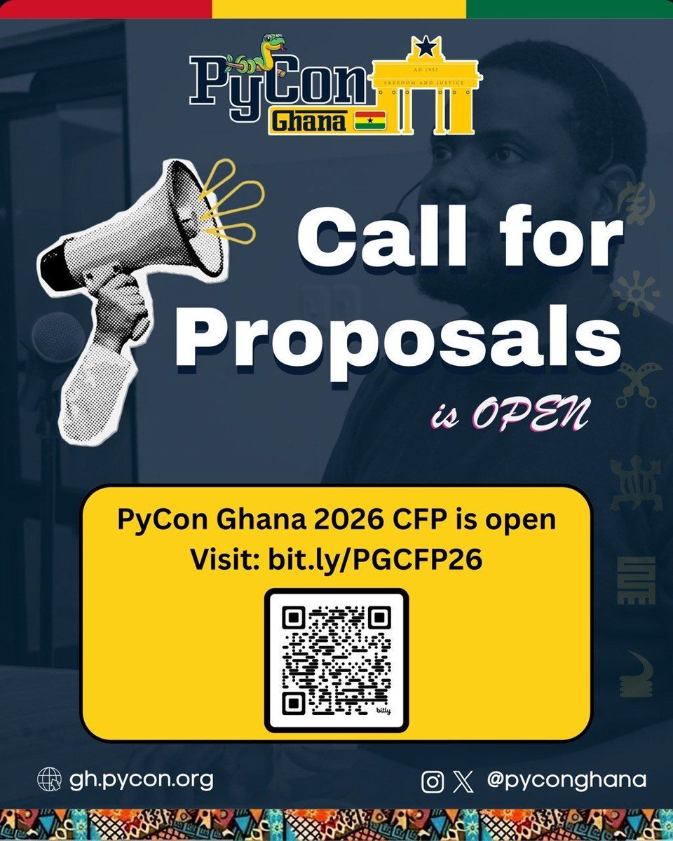 PyCon Ghana tweet media