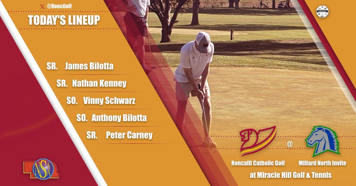 Roncalli Catholic Golf tweet media