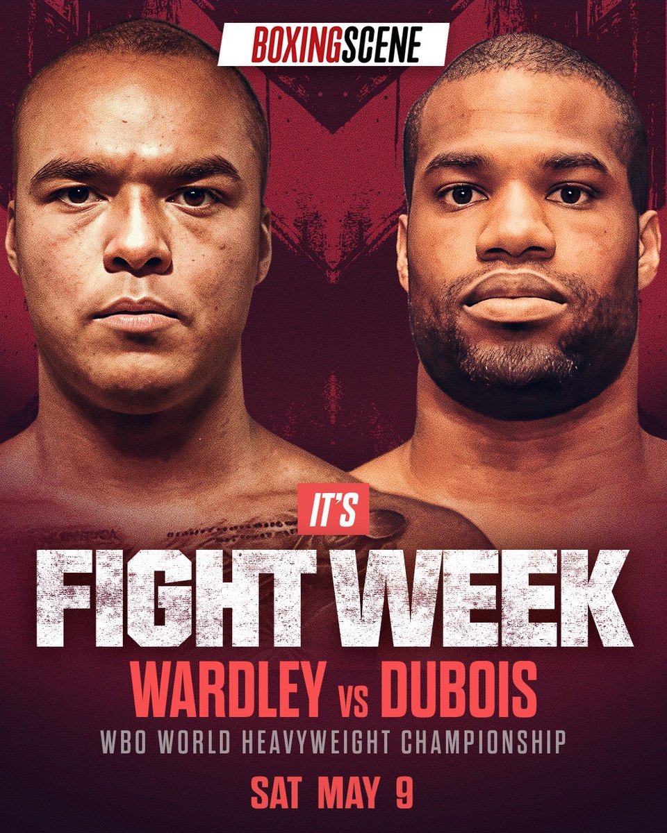 Heavyweight action this week in Manchester!🔥

Who wins #WardleyDubois?🤔