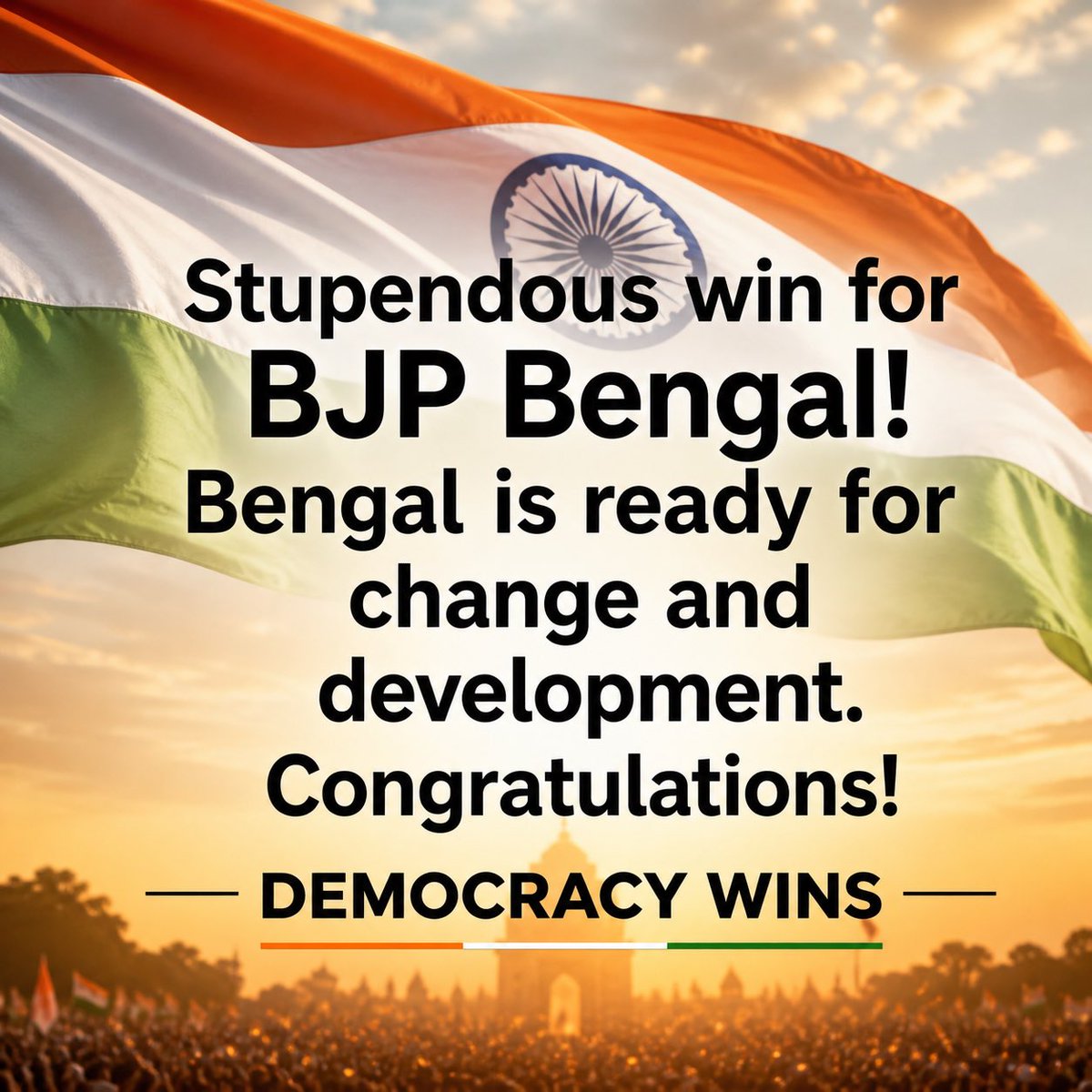 Yash_Dasgupta's tweet photo. Welcoming Change, Growth &amp; much More with open arms… ✌🏻 https://t.co/rFzEba2jXa