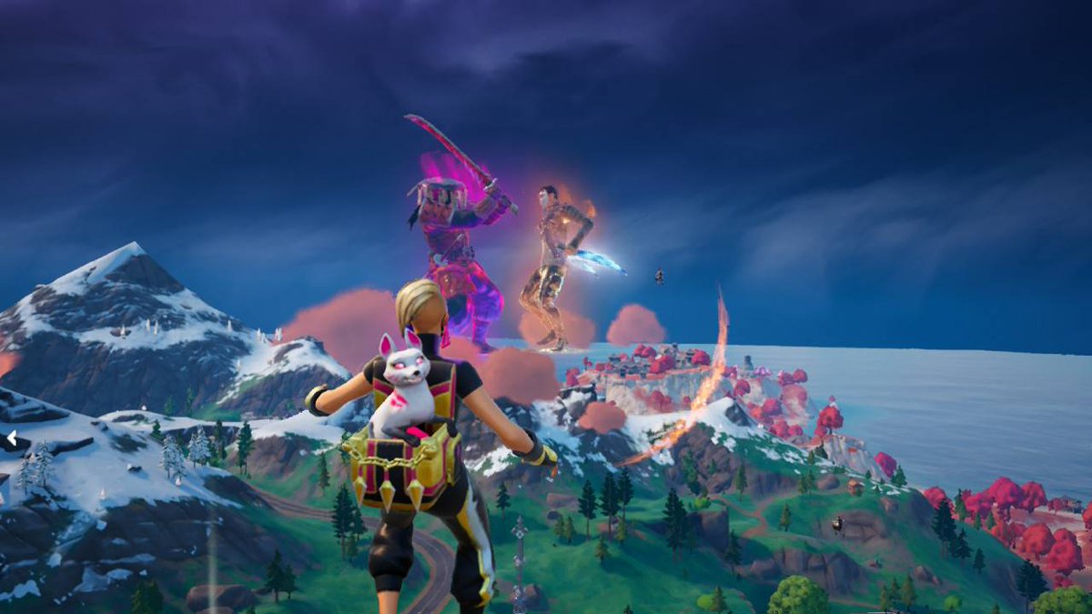 Catalystaikouka's tweet image. 🦊❤️
#Fortnite #FortniteC6S1鬼Hunters 
#catalyst #NintendoSwitch