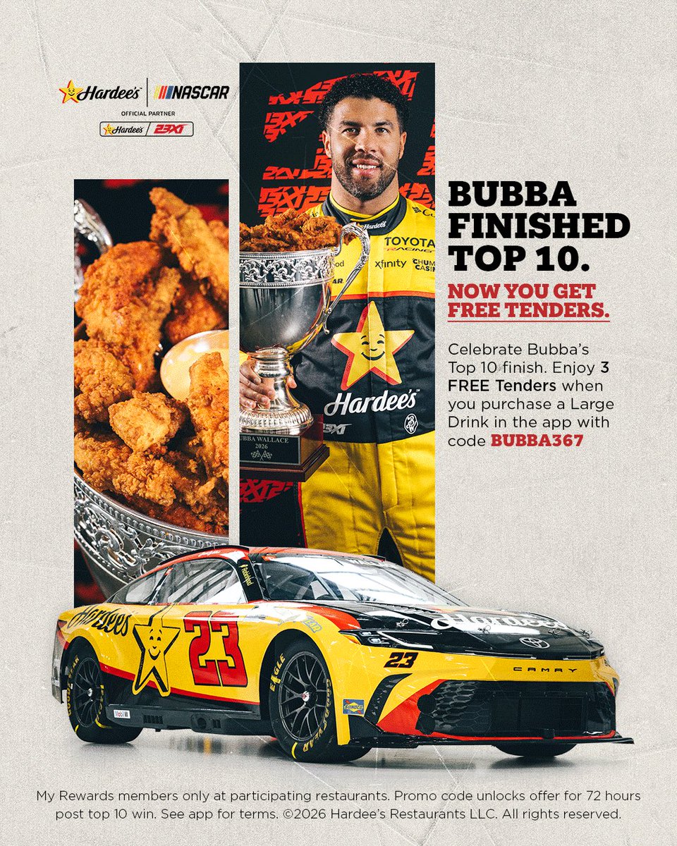 Hardee’s tweet media