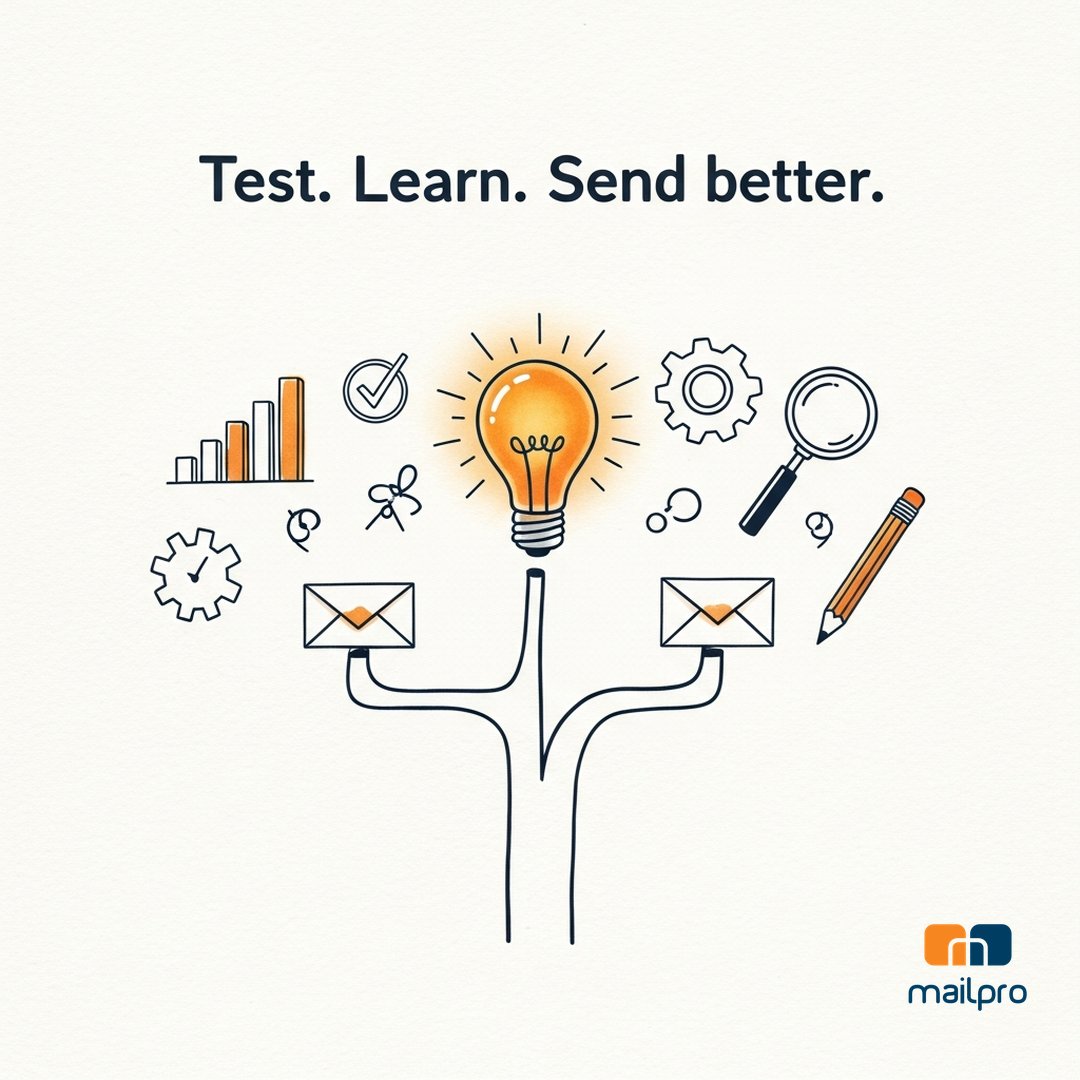 Mailpro_es's tweet photo. Test your way out of guessing. One subject line, one CTA, one send time at a time — your data will pick the winner.
https://t.co/iibwUsBcz9
#ABTesting #EmailMarketing #DataDriven #MarketingTips #GrowthHacking https://t.co/M4TVW26SLS