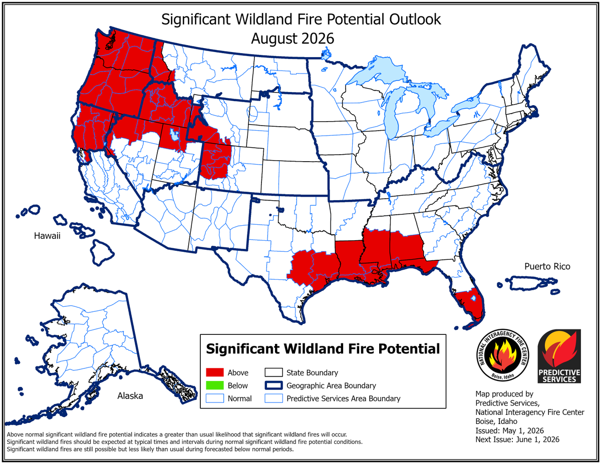 National Interagency Fire Center tweet media