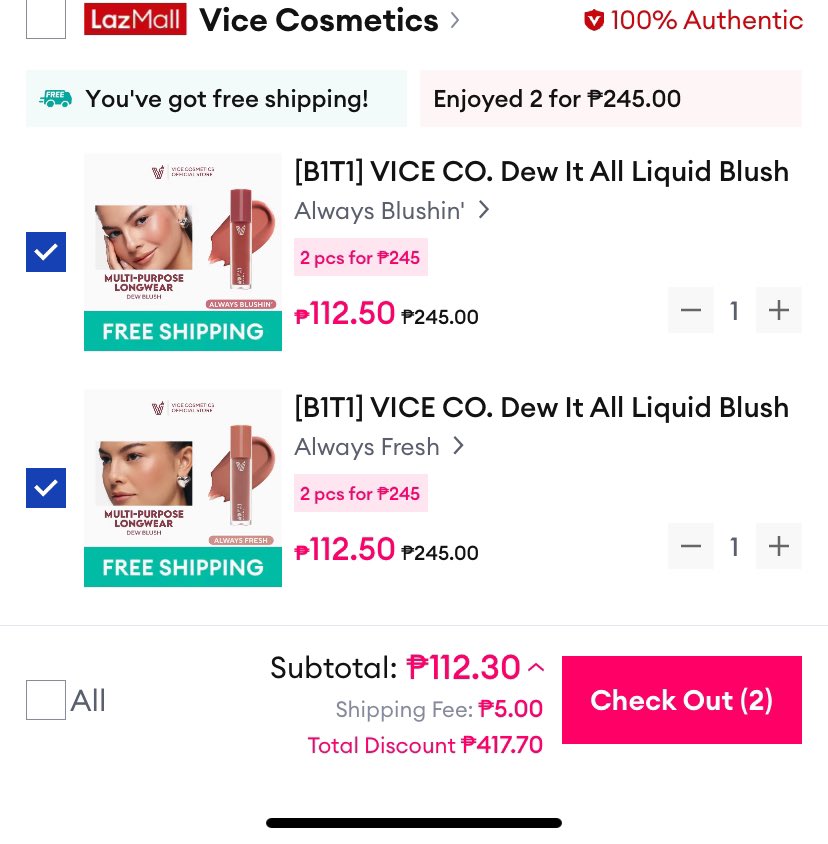 KoreluvPH's tweet photo. 2pcs Dew it all ₱113 nalang sa coins!
https://t.co/PDNwPGNepG https://t.co/OQMwGW1dM1