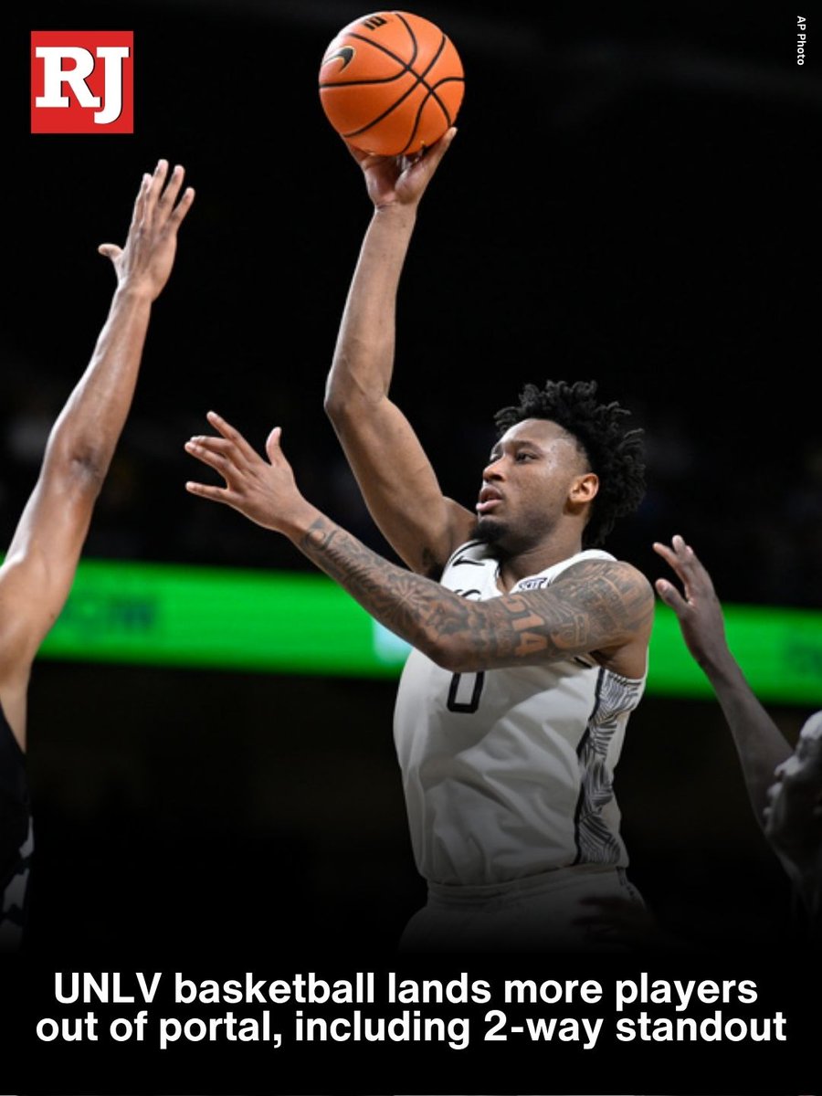 .<a href="/TheRunninRebels/">UNLV Men's Basketball</a> coach Josh Pastner has his latest commitments from the transfer portal.
STORY: lvrj.com/post/3796466