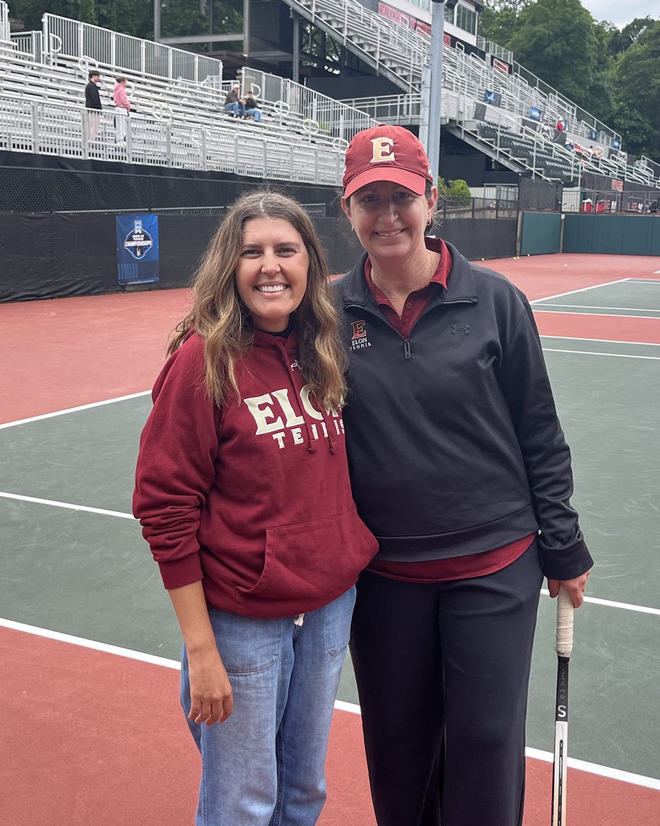 ElonWTennis's tweet image. Huge thank you to all our alums that came to watch us Saturday in the NCAA Tournament! ❤️

#PhoenixRising | #EUWT