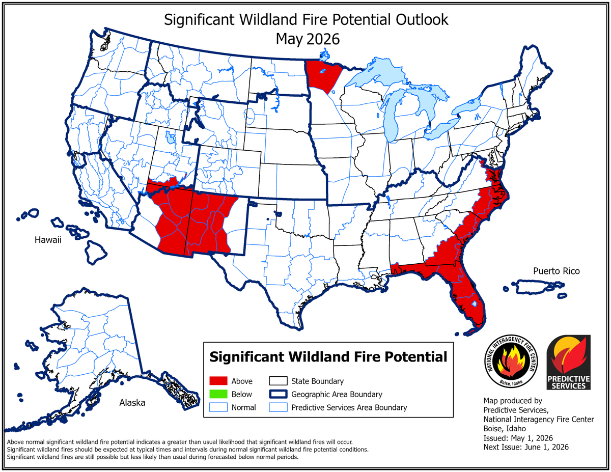 National Interagency Fire Center tweet media