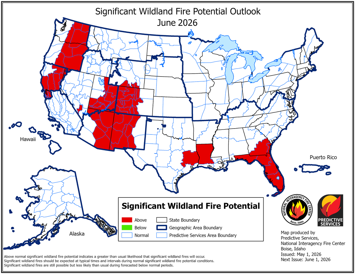 National Interagency Fire Center tweet media