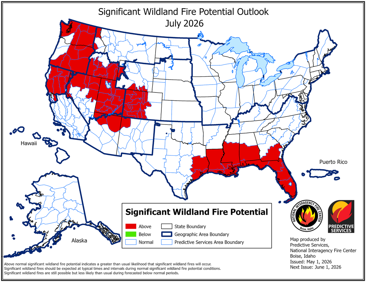 National Interagency Fire Center tweet media