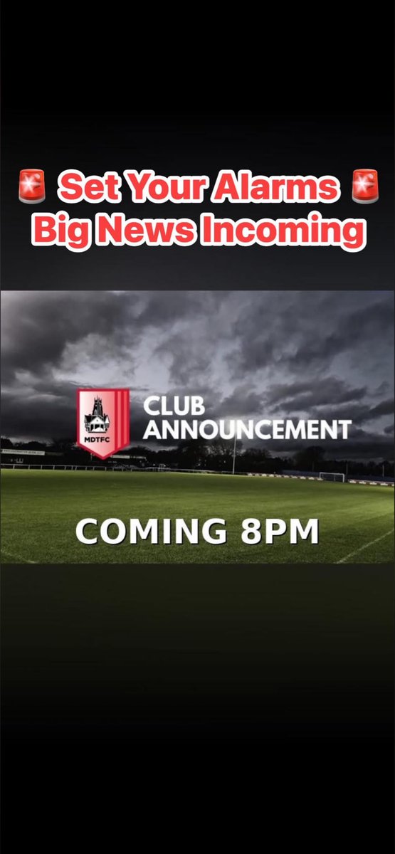 Market Drayton Town FC tweet media