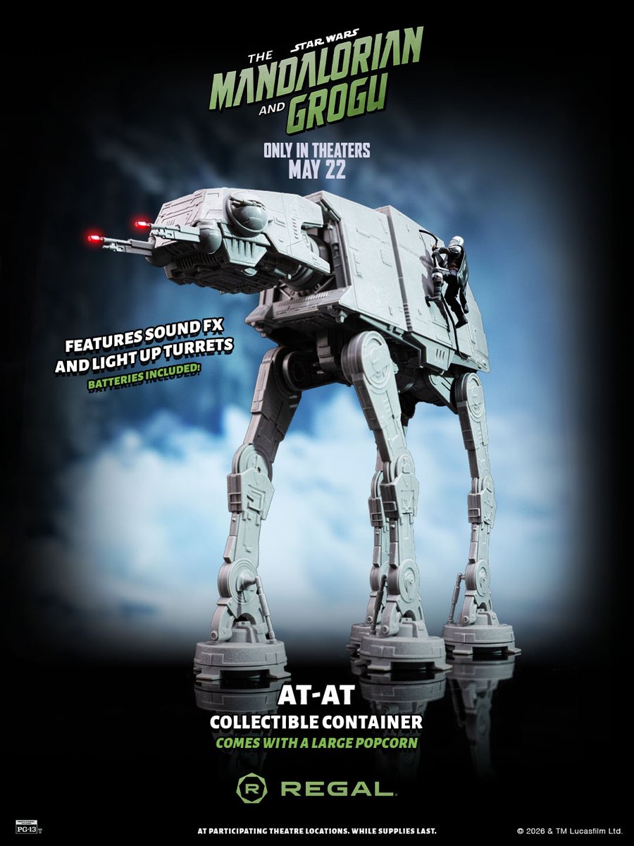 Strap in for a galactic adventure and get your AT-AT Collectible