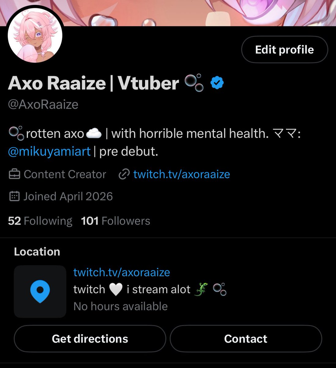 Axo Raaize | Vtuber 🫧 tweet media