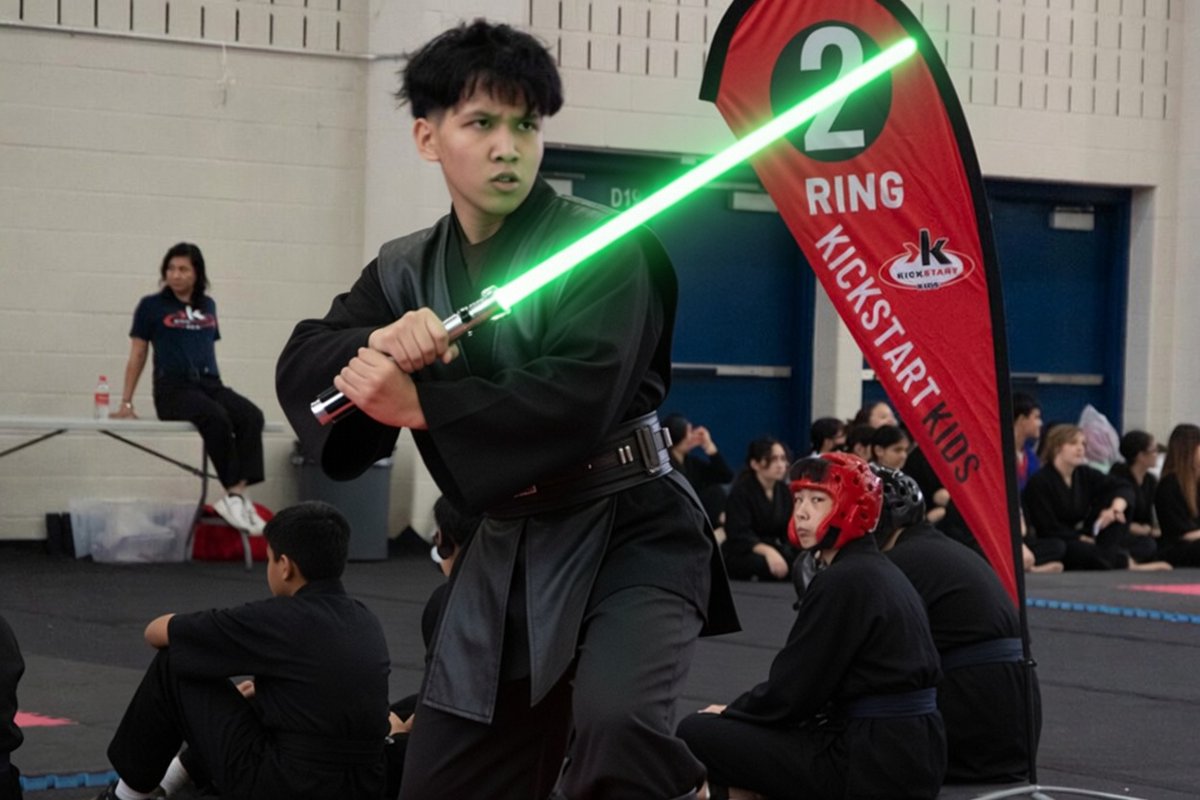 KICKSTART_KIDS's tweet image. Happy #MayThe4th! ⭐️Shoutout to all our Star Wars fans—especially our very own KSK “Jedi Masters” leading the way! Enjoy the day, and may the Force be with you! 🥋✨
-
#MakeADifference #NationalStarWarsDay #Nonprofit #NonprofitOrganization #Karate