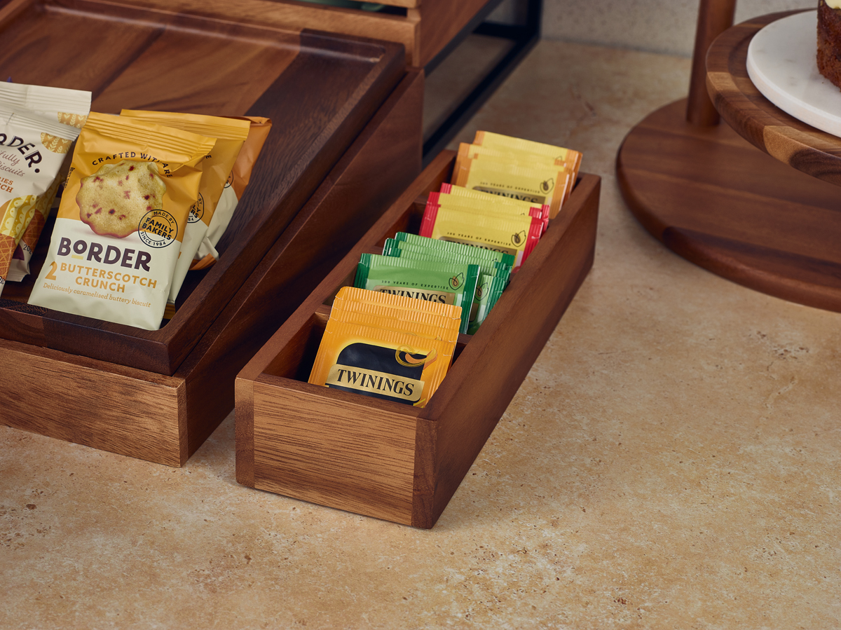 NevillesNews's tweet photo. Elevate tea service with our Acacia Wood Tea Box. Crafted from richly grained acacia, this elegant organiser showcases a beautifully curated selection of teas while adding natural warmth to any setting.
Explore: https://t.co/qU8q6RKBEm
#hospitality #teabox https://t.co/dQYxyQo5xS