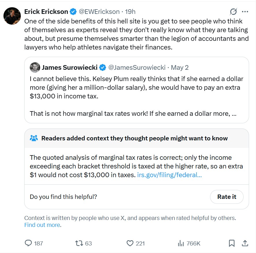 James Surowiecki tweet media
