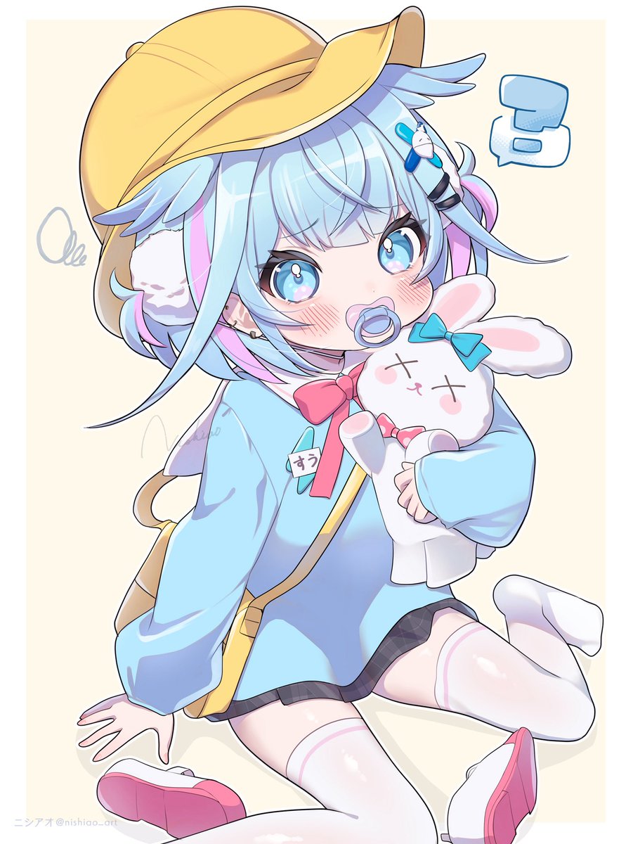nishiao_art's tweet image. …？？ #こどもの日 #すくすく枢