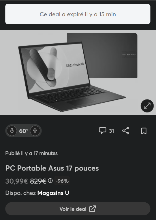 Dealabs.com tweet media