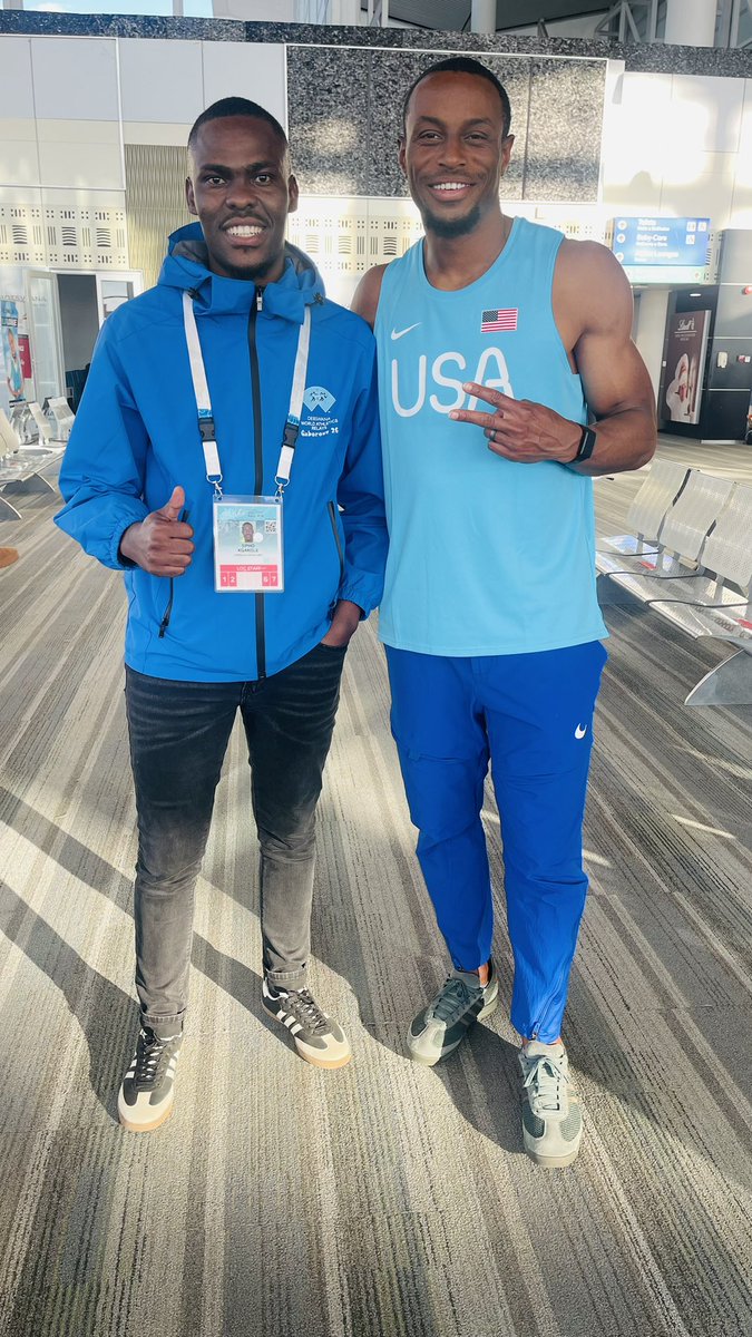 Met World Champions Today!