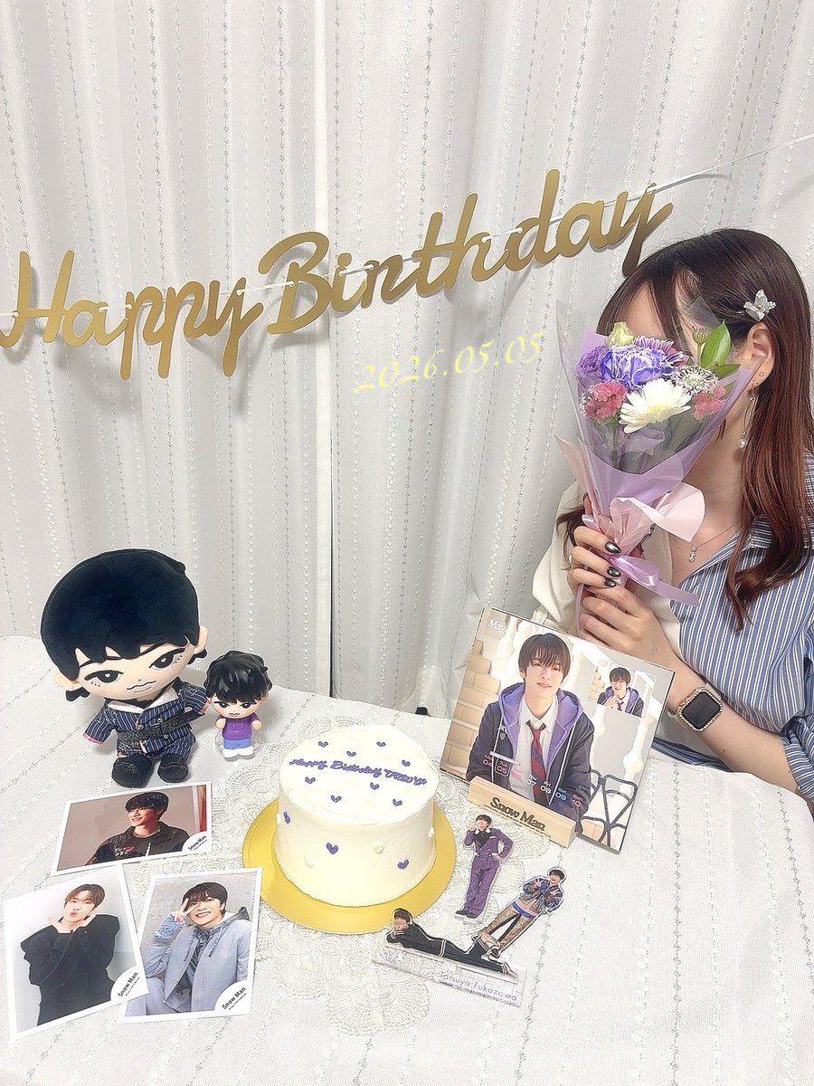 hanasn_0076's tweet photo. 深澤さん誕生日おめでとうございます🎂
生まれてきてくれてありがとう
大好きですꔛෆ
#深澤辰哉誕生日
#深澤辰哉誕生祭2026 https://t.co/yzfGO66rlR