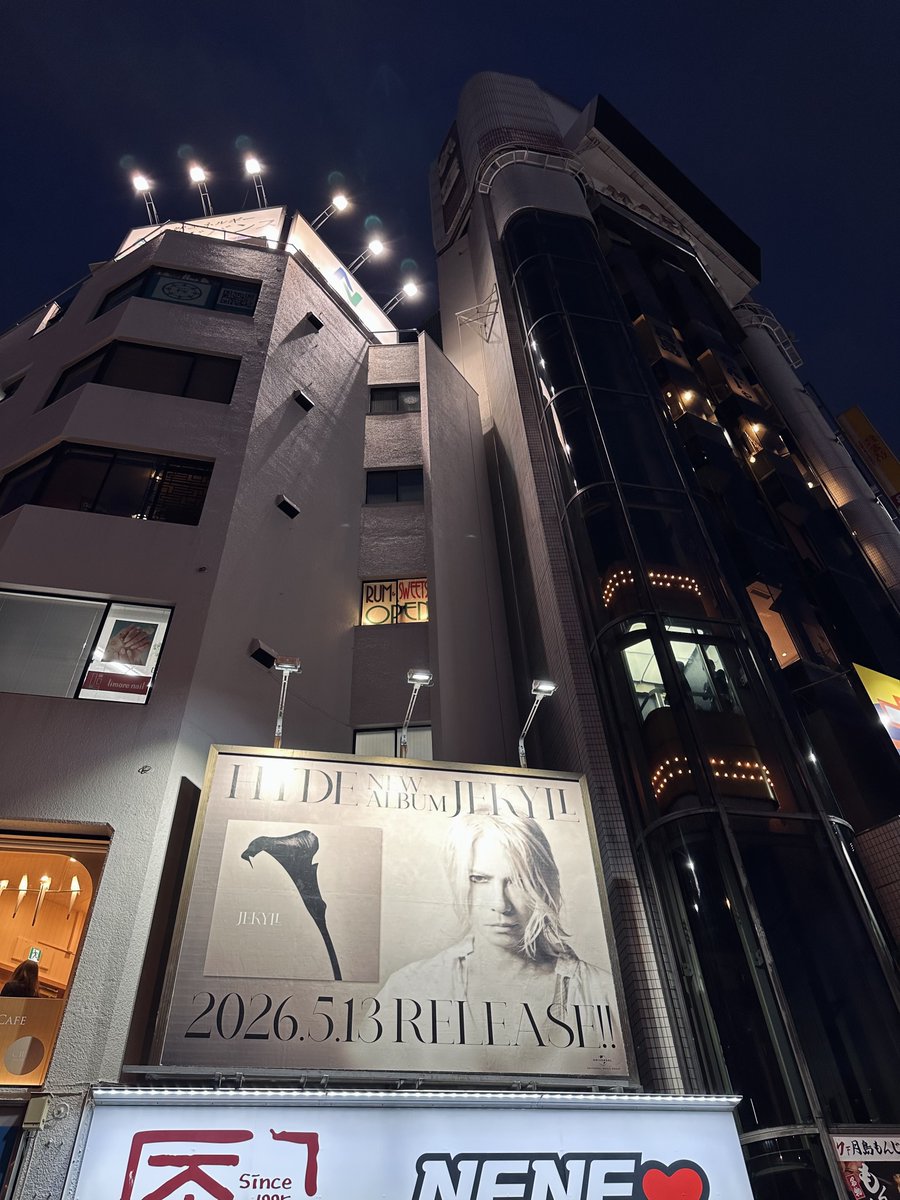 soballoween's tweet image. 帰りにJEKYLLの広告みてきた
四谷三丁目駅のHYDEさん

#HYDE
#JEKYLL
#NEWALBUM