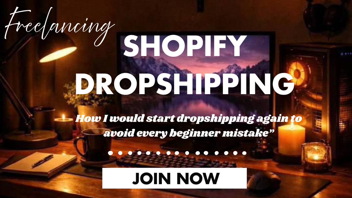 Yt_growthmaster's tweet image. If I Restarted Dropshipping Today… 👇
One niche. TEST FAST. Kill what doesn’t sell. Scale what does.
Want the exact step-by-step I’d follow? DM me “START”
#dropshipping #ecommerce #business #guide