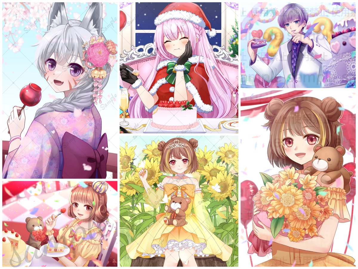 天彩ソガ🩵ご依頼受付中🌈 tweet media