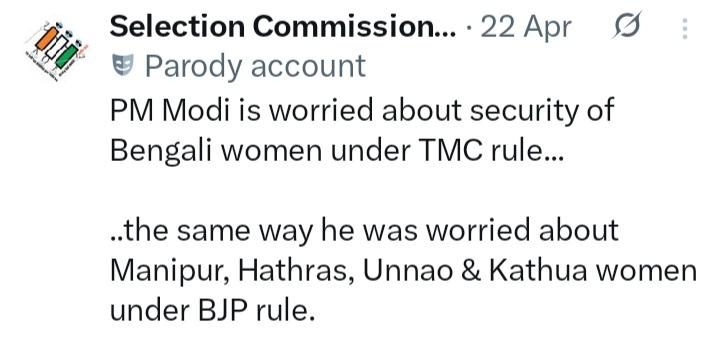 Selection Commission Of India (Commentary) tweet media