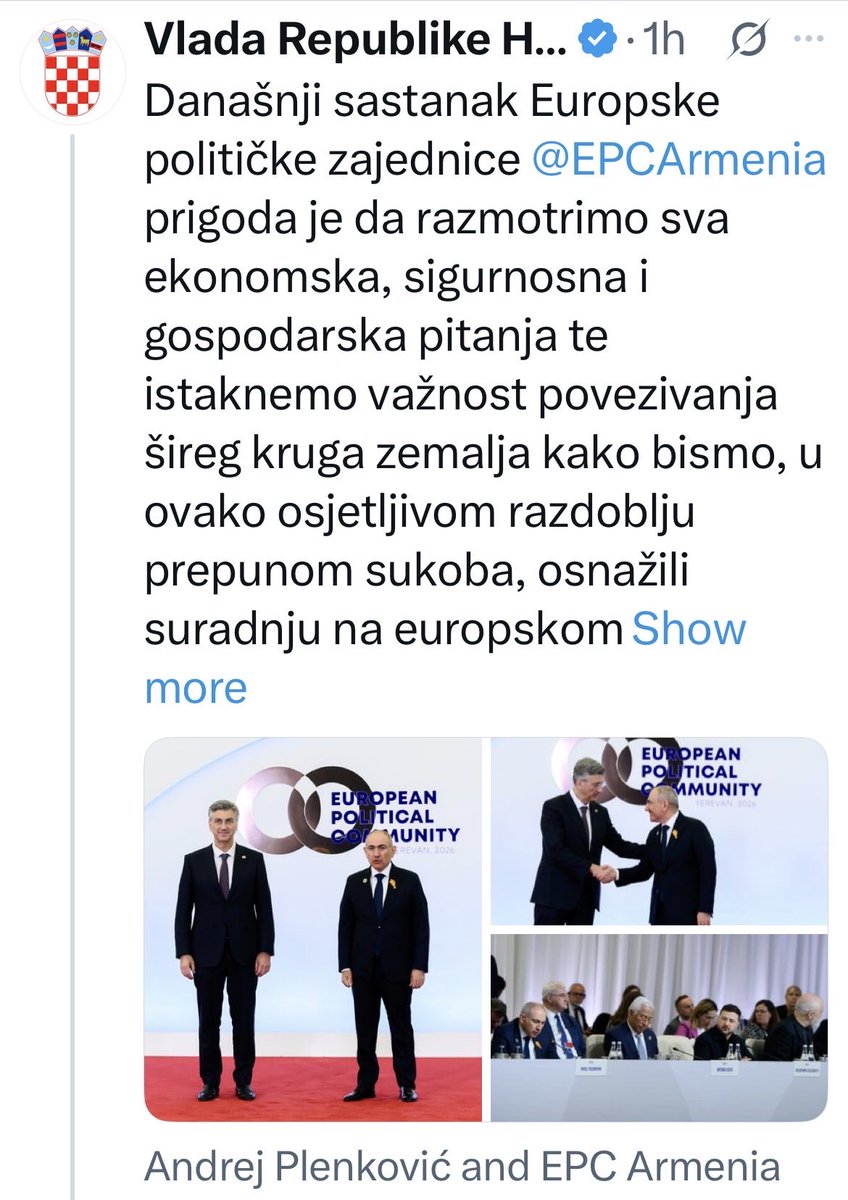 Prosim <a href="/vladaRS/">Vlada Republike Slovenije</a> da nam, smrtnikom zaupa kdo je zastopal Slovenijo na pomembnem sestanku voditeljev EU v Armeniji.