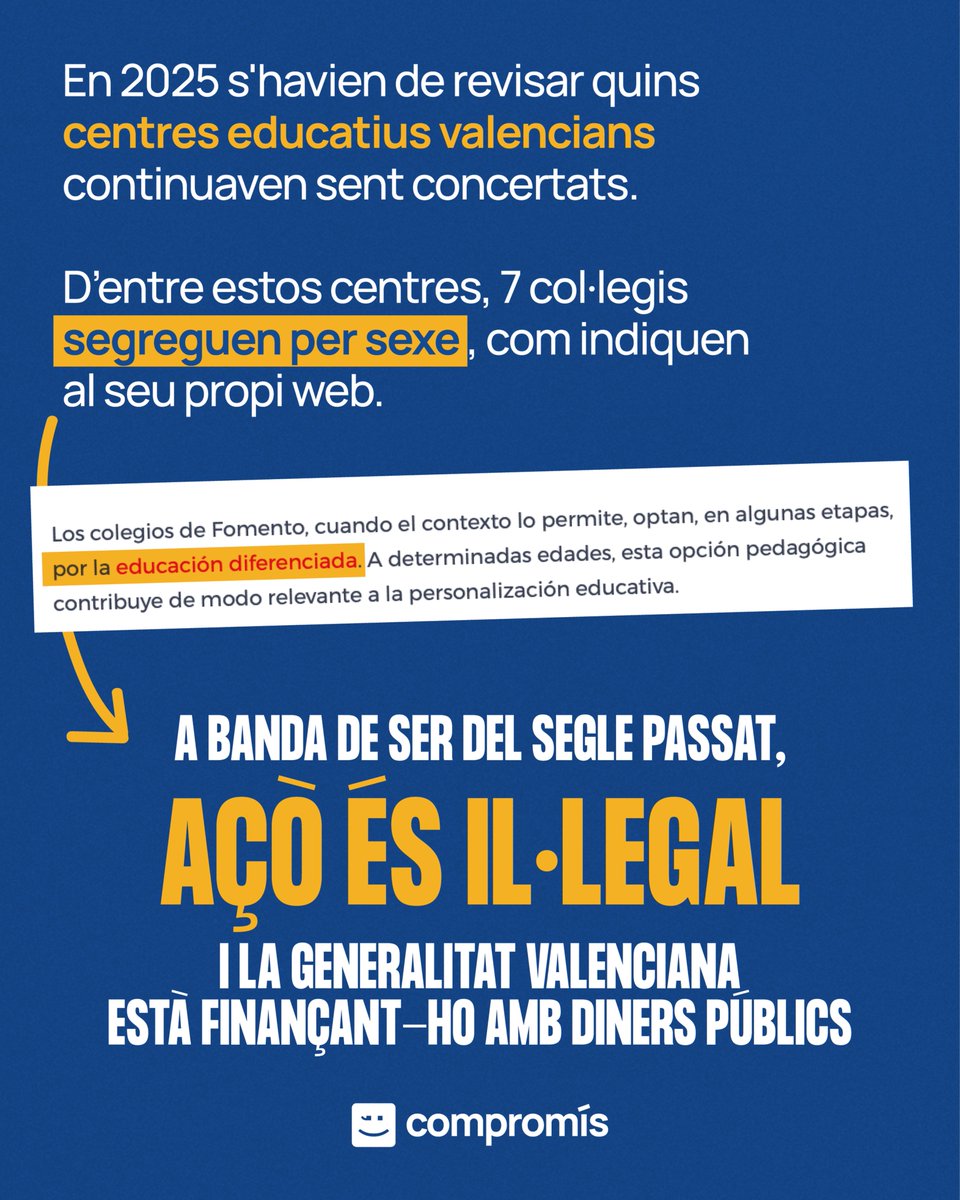 Compromís tweet media