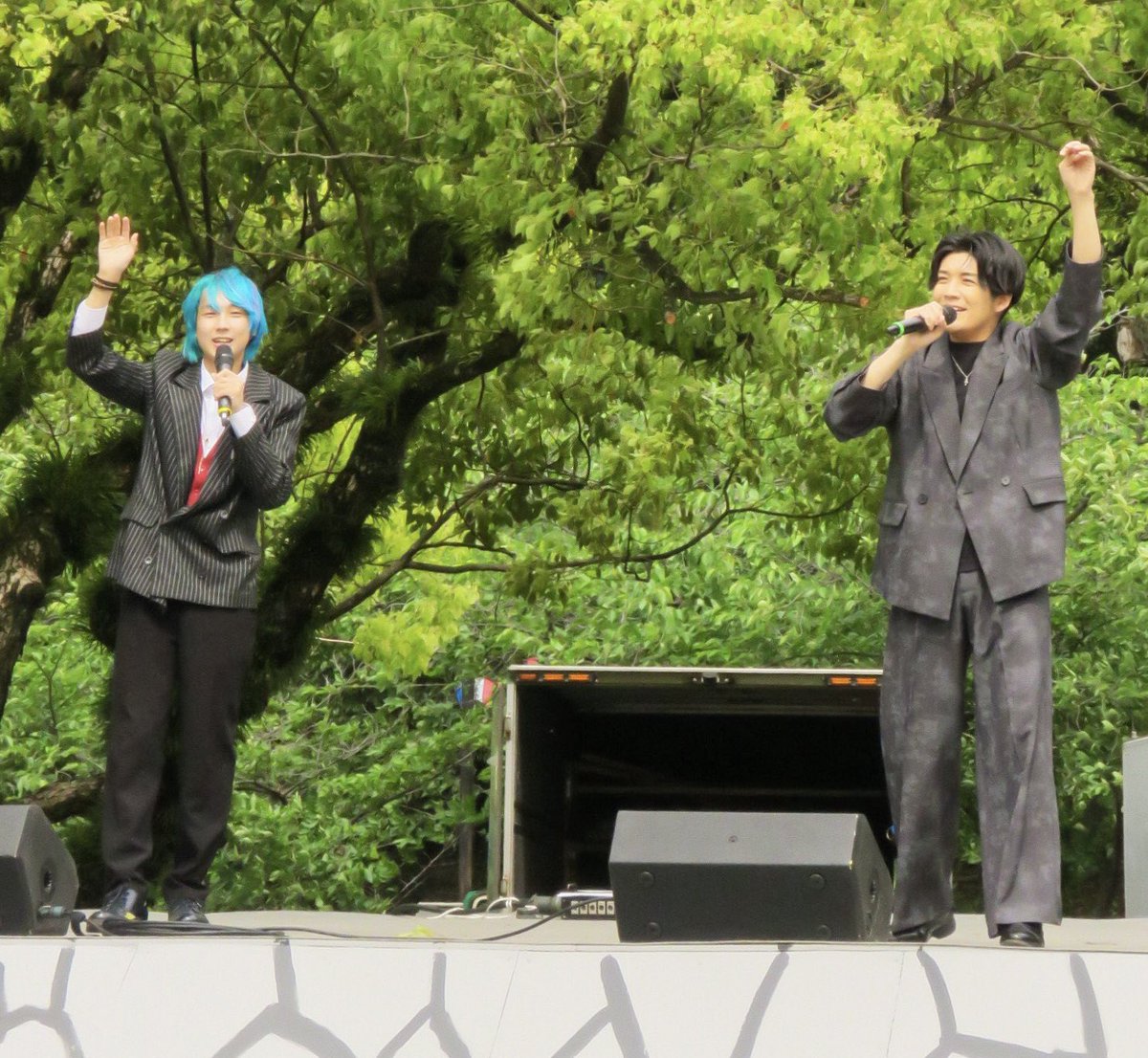 y283's tweet photo. #丸亀お城まつり
📍丸亀城 お城村広場 第1ステージ
2026.5.4（月）

今年もステージにて歌わせていただきました！おまつりはみんな笑顔で元気&amp;活気があって最高だね☺️

#山田翼 #Sion https://t.co/rZQW5QjYas
