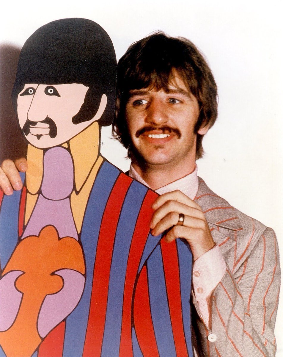 The Beatles yellow submarine promotional photoshoot, November 6th 1967