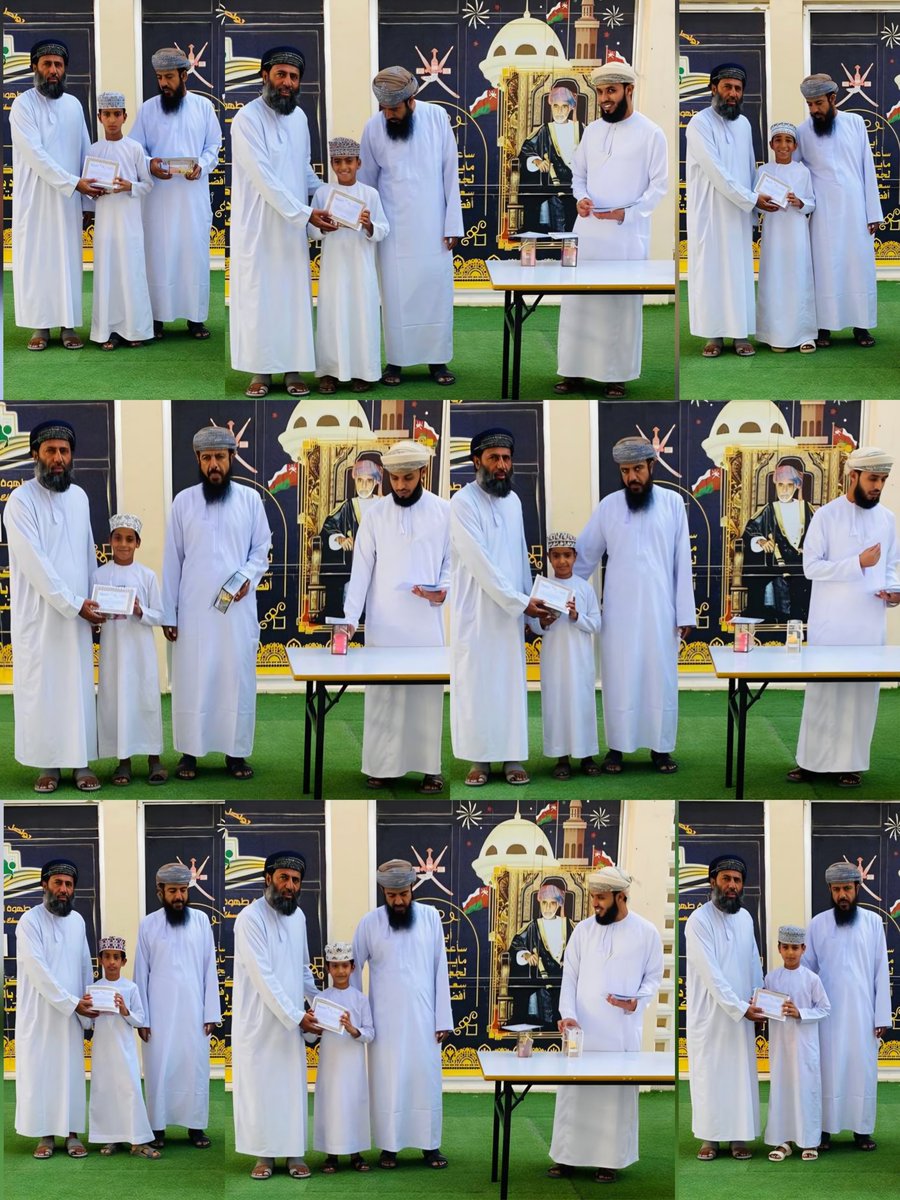 EduGovSsq5405's tweet photo. #تعلم_مستدام 

كرّم الأستاذ محمد العلوي خلال الطابور الصباحي بمعية مدير المدرسة الأستاذ مسلم المزامي ومنسق المادة الأستاذ جمعة العلوي طلبة الصفين الخامس والسادس لتميزهم في مادة التربية الإسلامية ، كما شمل التكريم طلبة مبادرة "إرتقي بأخلاقي" تقديرًا لأخلاقهم وسلوكهم الإيجابي . https://t.co/vjtadIrCAO