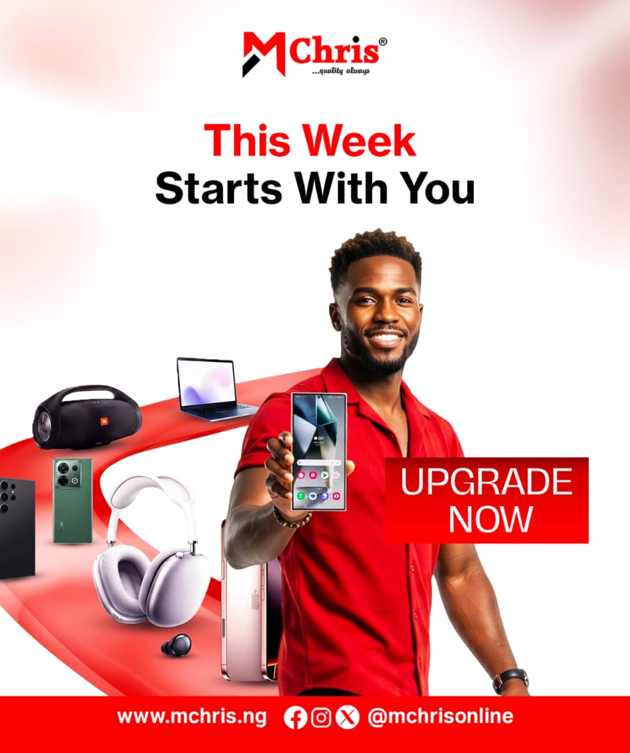 mchrisonline's tweet photo. This week starts with you ✨

New week. New opportunities. New upgrades.  
Step into May with the right tech in your hands.  
QUALITY ALWAYS 📱⚡

Visit us now @ https://t.co/8PNPT8kecf
#sales #Newweek #Mchris #Monday https://t.co/hiuar3go1O