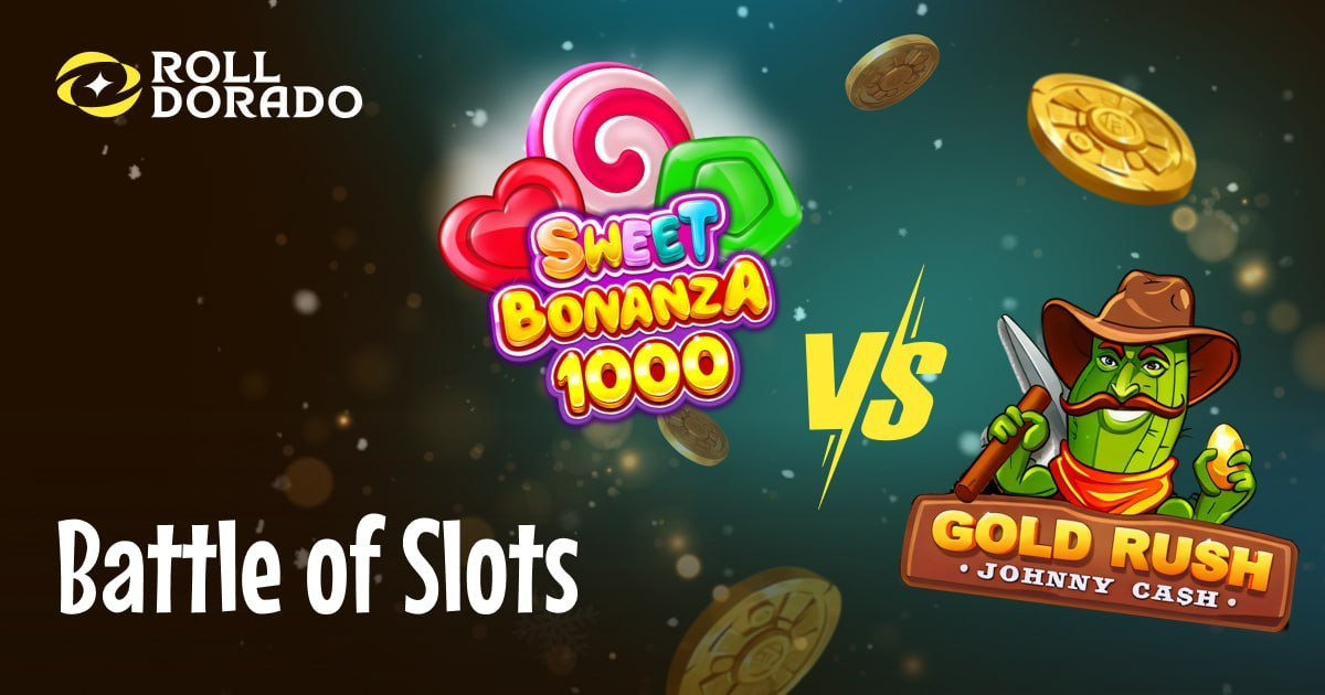 rolldorado's tweet photo. 🏆Battle of Slots: Sweet Bonanza 1000 vs Gold Rush with Johnny Cash🏆

Get ready for an epic battle! 🧨⚡️

🔴In the Red Corner: "Sweet Bonanza 1000"🔴

🔵In the Blue Corner: "Gold Rush with Johnny Cash"!🔵

18+🔞

#Rolldorado #Casino #Slots https://t.co/tJEMJBZmQ5