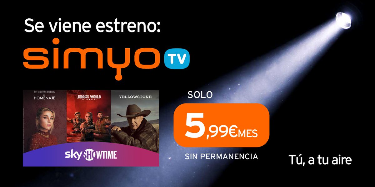 simyo España tweet media