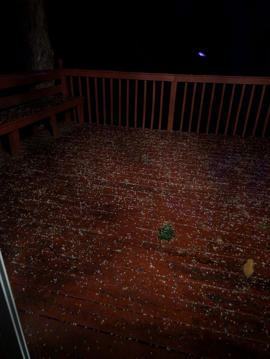 AlexaMintonWX's tweet image. A viewer just sent a photo from Frankfort of hail that fell from this morning's thunderstorms! These showers and storms are quick-moving, but pack a punch⚡️⛈️
#kentucky #kentuckyweather #weather #kywx