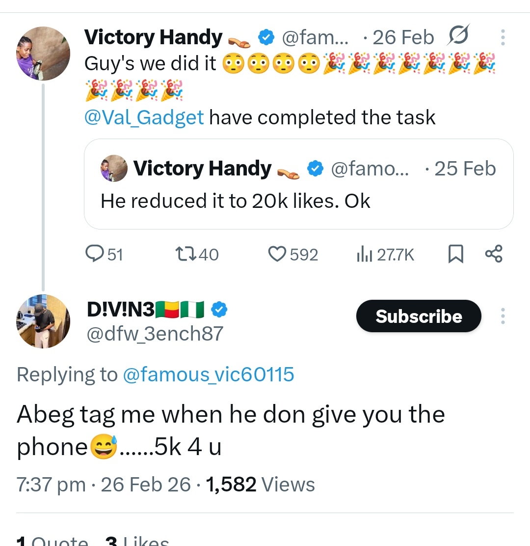 Victory Handy 👡 tweet media