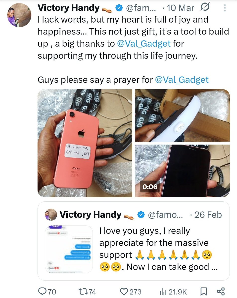 Victory Handy 👡 tweet media