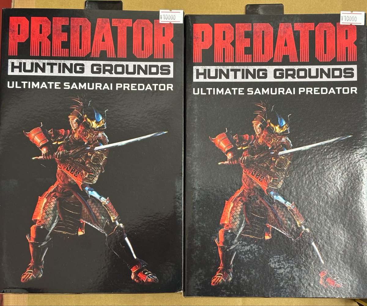 neca サムライプレデター 【中古／ジャンク】説明文参照 ジャパコミくじ・特価品のご紹介🤝 NECAサムライプレデター¥10000(税込
