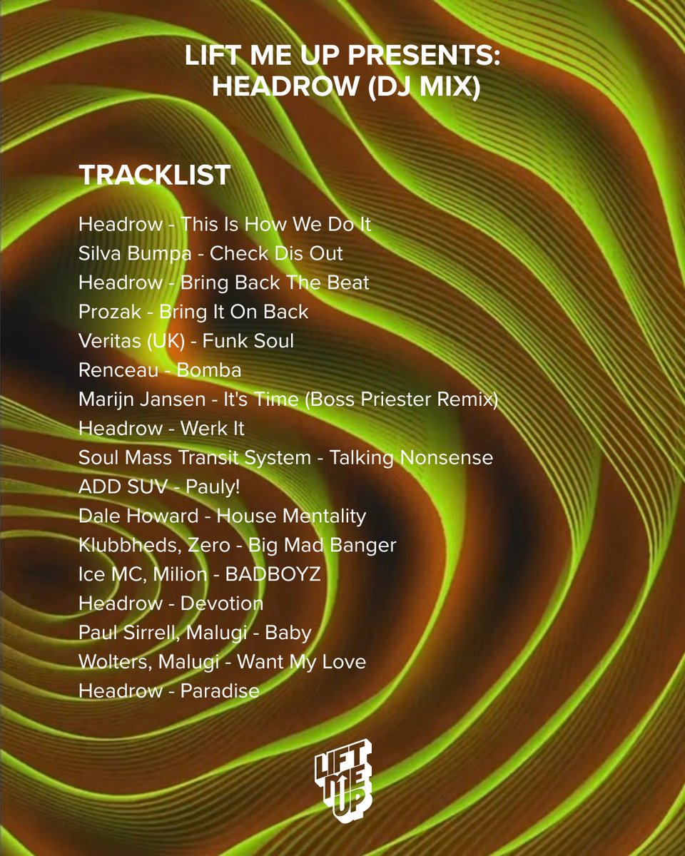 Lift Me Up Records tweet media
